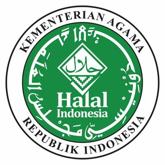 Logo halal kombinatif yang disebut hasil kesepakatan Majelis Ulama Indonesia dengan eks Menteri Agama Fachrul Razi pada 2019 lalu.