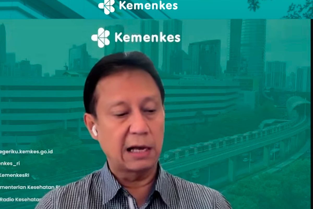 Menkes Budi Sadikin dalam konferensi pers Penanganan Kasus Pelanggaran Etik dan Disiplin Tenaga Medis