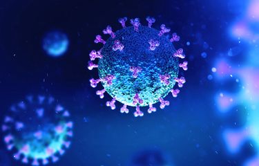 Ilustrasi corona virus (Covid-19)