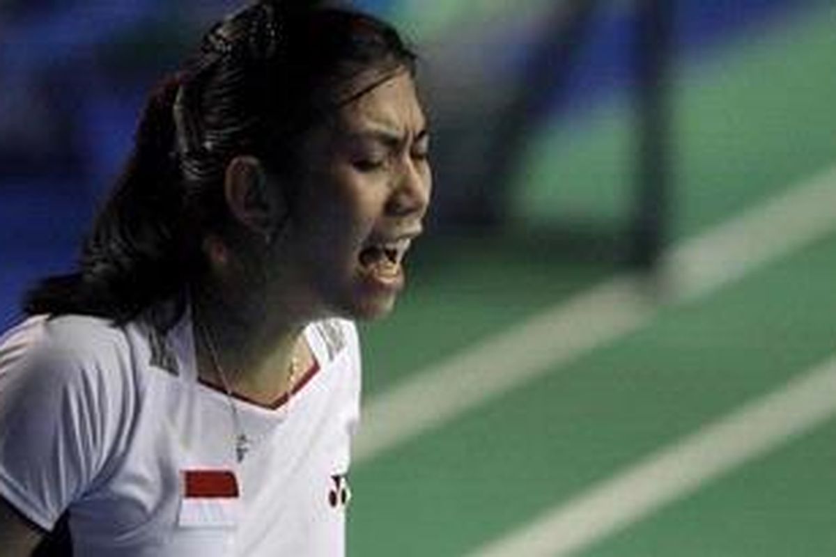 Tunggal putri Indonesia, Adriyanti Firdasari.