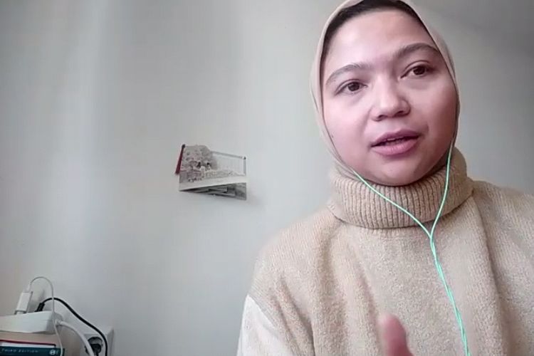 Febry Wijayanti (32) dosen Fakultas Ekonomi Universitas Negeri Malang (UM) yang sedang melanjutkan studi di Rusia.