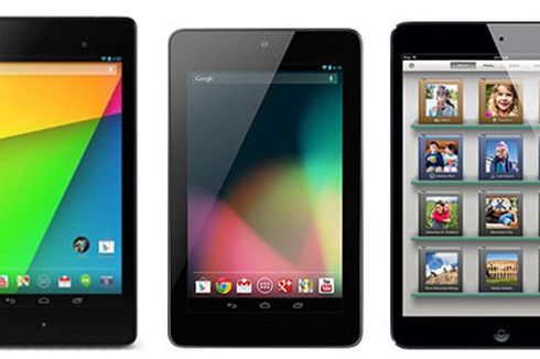 Perbandingan Nexus 7, Nexus 7 2, dan iPad Mini
