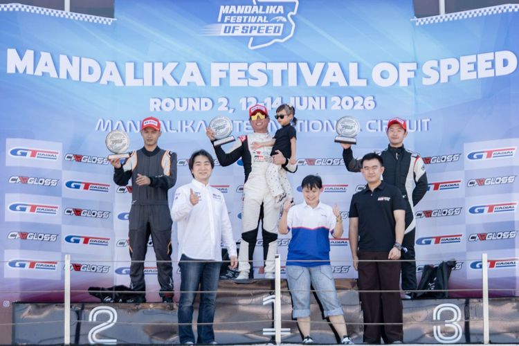Pebalap Ini Raih Kemenangan Perdana di Balapan Mandalika