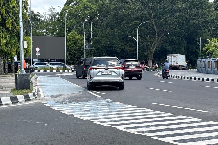 Cat Jalur Sepeda Palangka Raya Pudar dalam Sebulan, Gubernur Kalteng Minta Maaf dan Terjunkan Inspektorat