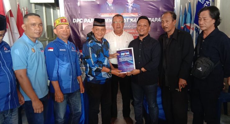 Demokrat Buka Pendaftaran Bakal Calon Bupati-Wabup Ketapang, Ada Jurnalis Mendaftar