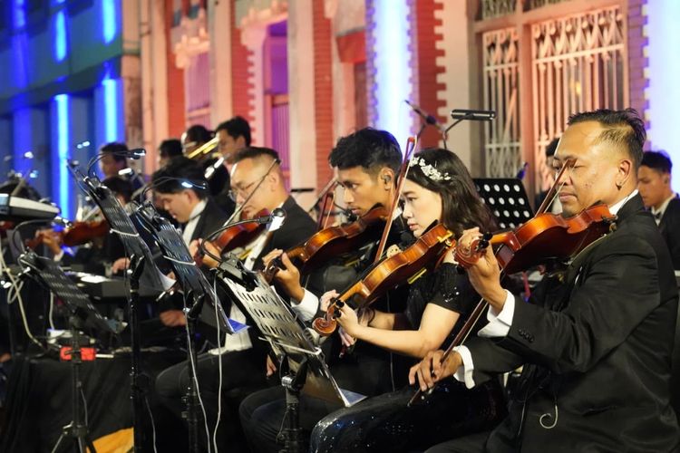 Pertunjukan orkestra megah akan membuka acara Festival Kota Lama Semarang 2025 pada Senin (8/9/2025).