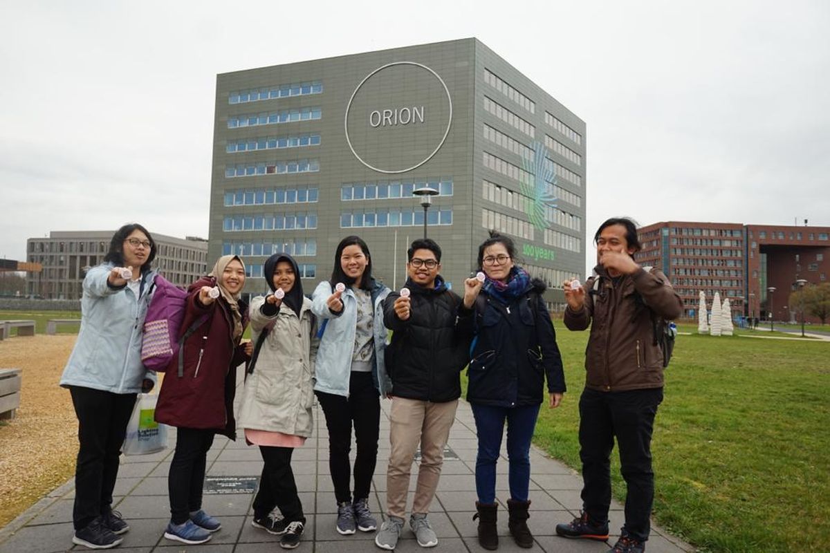 Penerima beasiswa Stuned di Wageningen University