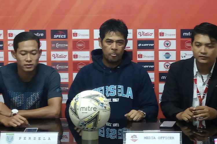 Tim Persela jumpa pers jelang lawan Semen Padang