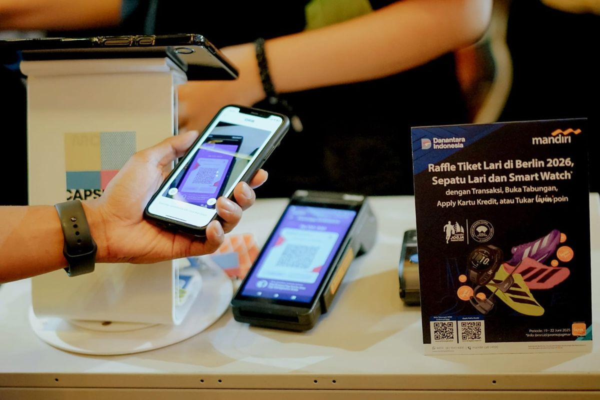 Acara olahraga yang digelar Bank Mandiri makin digemari masyarakat sekaligus mendorong konsumsi pada usaha lokal.