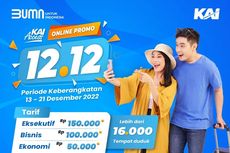 Promo 12.12 KAI, Ini Daftar Kereta Api yang Pasang Tarif Diskon