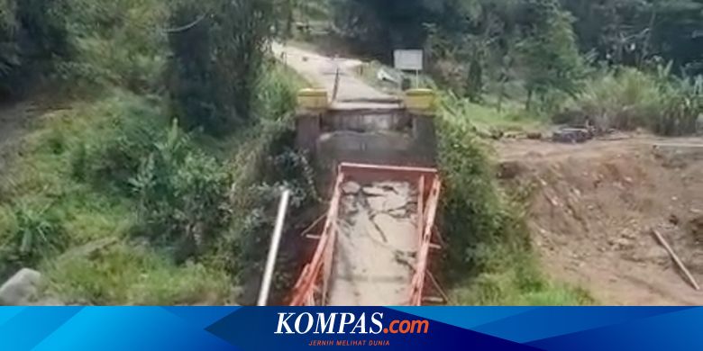 Jembatan Kalierang Tegal Ambruk Saat Direnovasi, 5 Pekerja Luka-luka