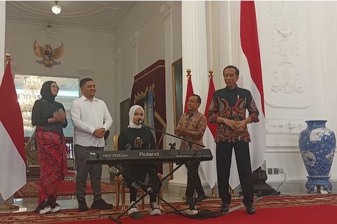 Presiden Jokowi Bantu Perbaiki Posisi Mik Putri Ariani, Ingin Melihatnya Bernyanyi