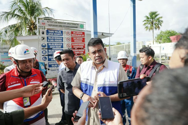 Gubernur Bobby Tinjau Kesiapan Pasokan BBM di Nias Jelang Nataru 