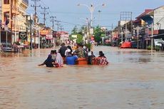 Banjir di Rokan Hulu Meluas, Ratusan Warga Mengungsi