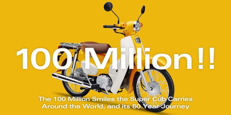 Cerita Perjalanan Honda Super Cub yang Terjual Hingga 100 Juta Unit