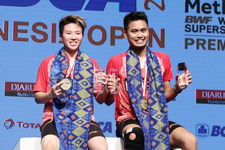 Liliyana Natsir/Tontowi Ahmad, Juara BCA Indonesia Open SSP 2017