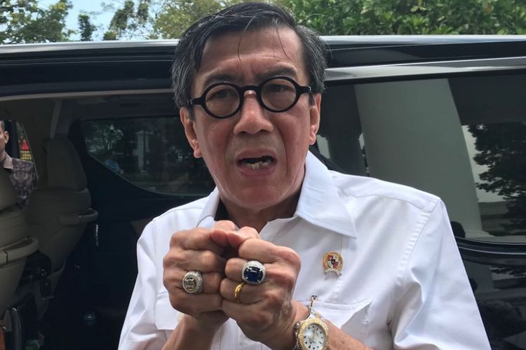 Menteri Hukum dan HAM Yasonna Laoly