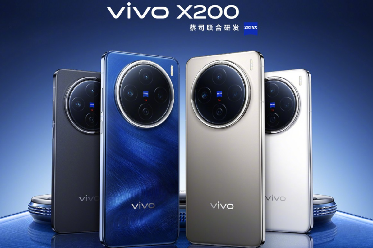 Vivo resmi meluncurkan ponsel Vivo X200 di pasar China.