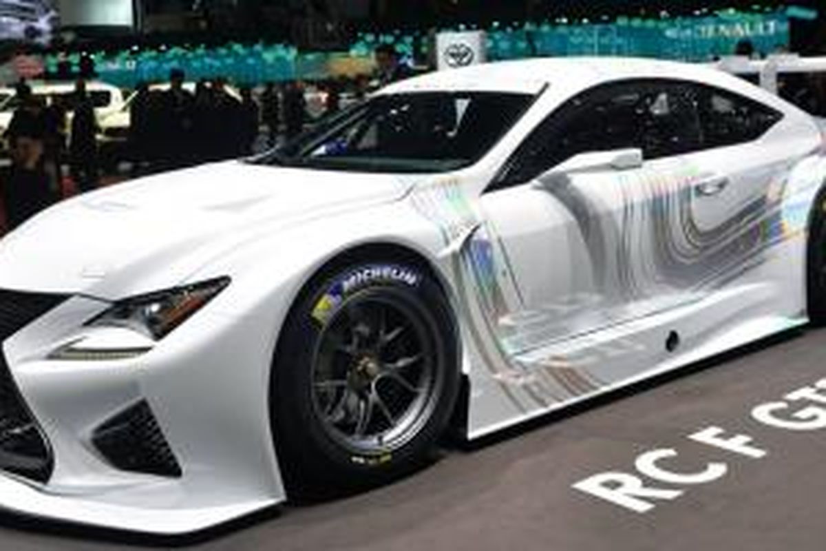 Lexus RC F GT3 Racing akan bertanding di kelas GT3 di berbagai kejuaran dunia