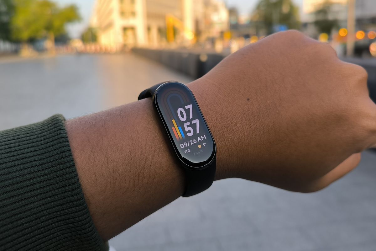 Ilustrasi Xiaomi Smart Band 8.