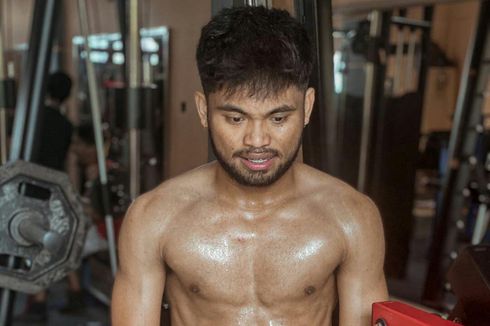 Terobsesi Badan Berisi, Saddil Ramdani Rutin Fitness