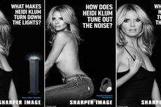 Terlalu Vulgar, Las Vegas Larang “Billboard” Heidi Klum Berpose Setengah Telanjang