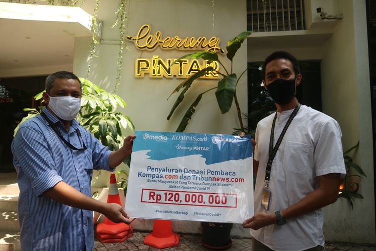 Terima kasih pembaca Kompas.com dan Tribunnews.com, donasi Anda sebesar Rp 780.843.000 telah disalurkan untuk membantu 3.728 keluarga yang terdampak pandemi Covid-19.