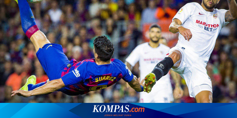 Barcelona Vs Sevilla El Barca Berpesta Gol Halaman All Kompas Com