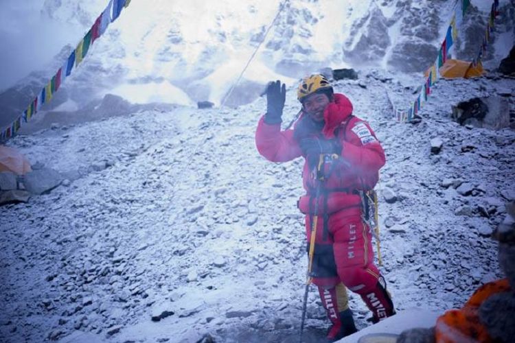 Pendaki gunung asal Jepang, Nobukazu Kuriki (36) tewas di Camp II Gunung Everest, Nepal, Senin (21/5/2018) pagi. Kuriki tewas saat pendakian Gunung Everest kali kedelapan.