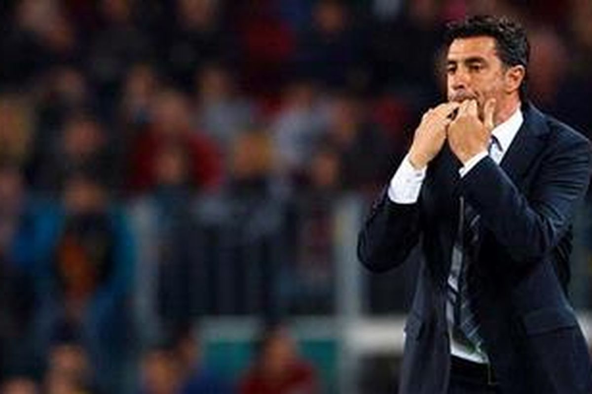 Pelatih Sevilla, Michel Gonzalez.