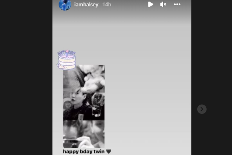 Halsey ucapkan selamat ulang tahun pada Suga BTS.