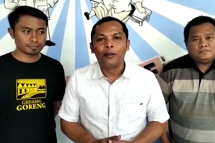 Anang Akhmad Syaifudin di Kantor DPC PKB Lumajang, Selasa (27/9/2022).