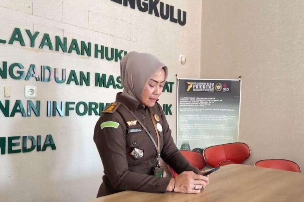 Kejati Bengkulu Terima SPDP Kasus Narkotika Dua Oknum Anggota Polisi