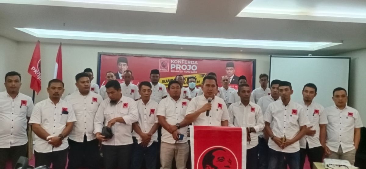 Konferda Projo Sultra Putuskan Dukung Prabowo-Gibran pada Pilpres 2024
