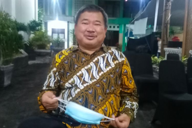 Bupati Garut Rudy Gunawan saat ditemui wartawan di Pendopo Garut, Selasa (14/09/2021).