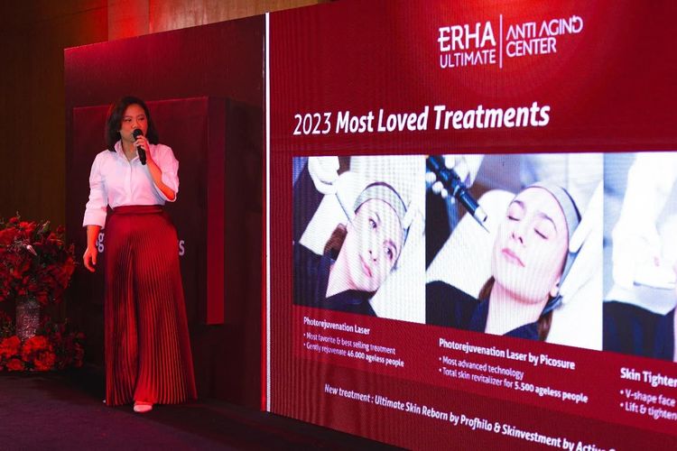 Anti Aging Center Erha Ultimate menghadirkan tiga layanan baru yang dapat membantu mengatasi tanda-tanda penuaan kulit
