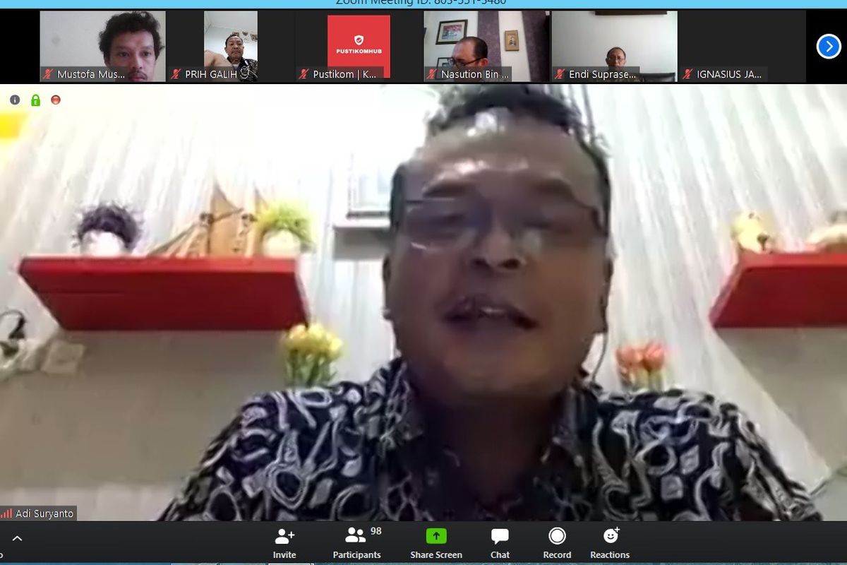 Jakarta ? Pandemik Covid-19 , Lembaga Administrasi Negara (LAN) tetap menjalankan tugas untuk meningkatkan profesionalitas birokrasi Indonesia dengan metode Distance Learning.