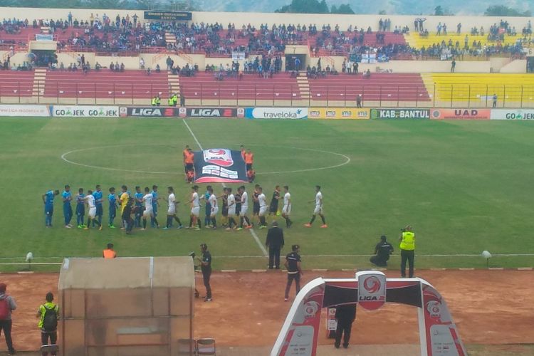 PSIM Yogyakarta menantang Madiun Putra pada ajang lanjutan grup lima Liga 2 di Stadion Sultan Agung, Rabu (9/8/2017).