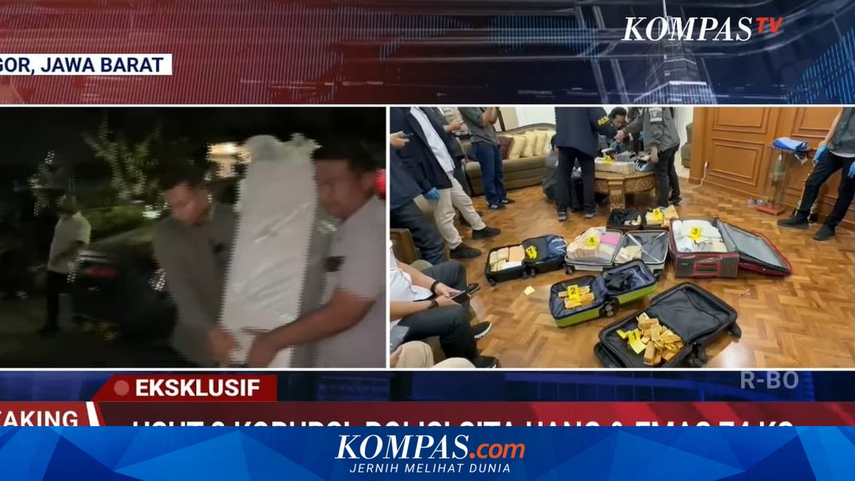 Kortas Tipidkor Polri Sita 74 Kg Emas dari Rumah di Sentul, Berapa Nilainya?