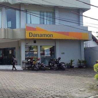 Ilustrasi Bank Danamon. 