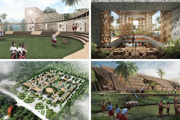 Ketika Desain  Sekolah  Perbatasan Indonesia  Menembus Publik 