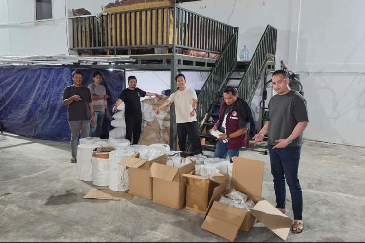 Polres Jakbar Bongkar Laboratorium Narkoba di Semarang, Sita 1,65 Ton Bahan Baku