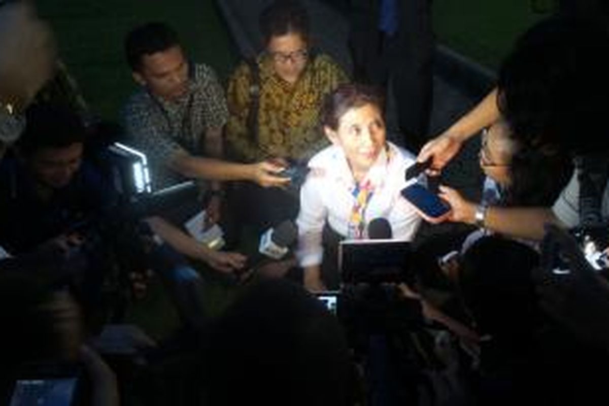 Menteri Kelautan dan Perikanan Susi Pudjiastuti