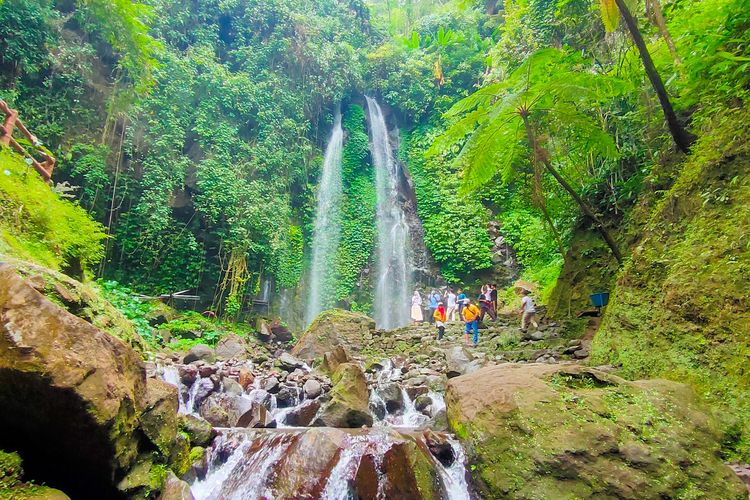 Air Terjun Jumog di Ngargoyoso, Karanganyar. Salah satu wisata sekitar The Lawu Park.