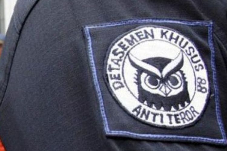 A symbol of the Indonesian National Police's Detachment 88 [Densus 88] counterterrorist unit