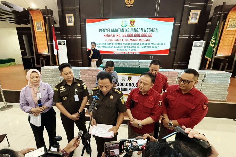 Kejati Kalbar Klaim Selamatkan Rp 170 Miliar dari Kasus Korupsi Tambang Bauksit