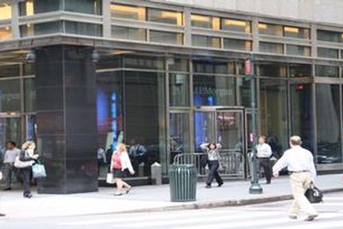 Gedung kantor JP Morgan, New York