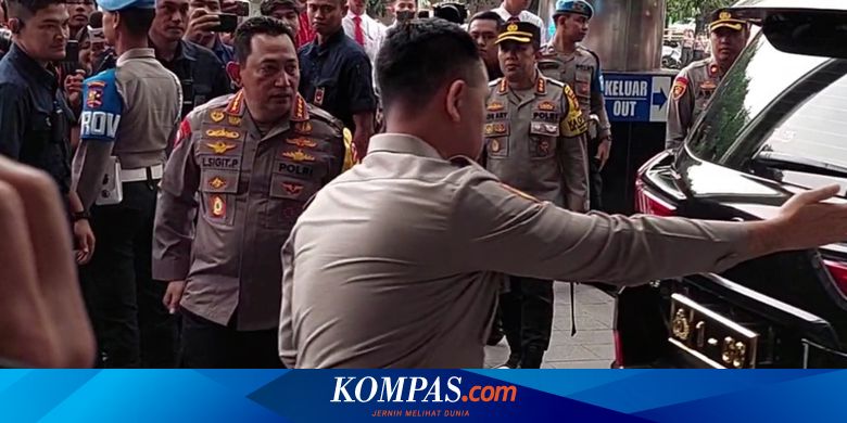 Kapolri Datangi KPK, Disambut Nawawi Pomolango