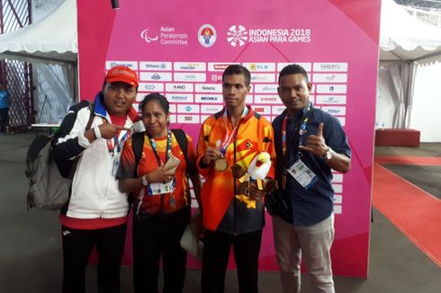 Timor Leste Raih Medali Emas Pertama di Asian Para Games