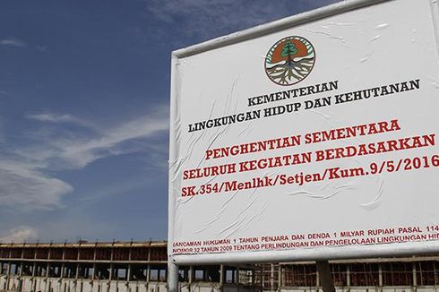 Kementerian LHK Ancam Cabut Izin PT Kapuk Naga Indah jika Tak Penuhi Syarat Reklamasi